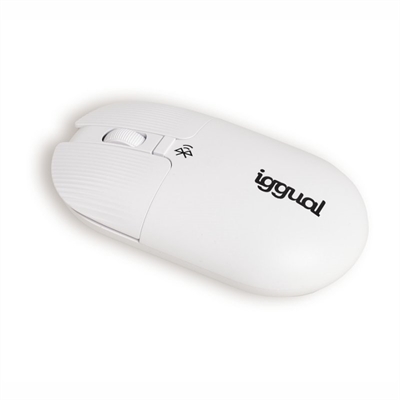 Iggual Raton Bluetooth Yang 1600dpi Blanco